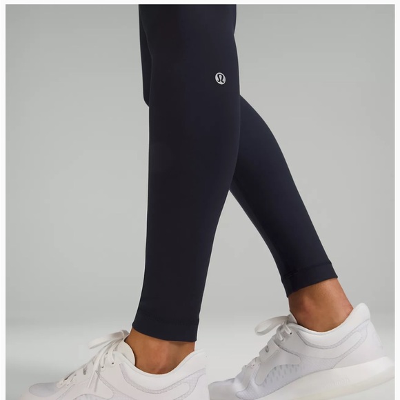 NWT LuLuLemon true navy wonder under high rise “28 inseam size 4 - Picture 2 of 8
